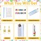 2 Pack Flower Paint by Numbers Kit for Adults – DIY Canvas Acrylic Painting for Beginners, Home Wall Art Decor, 12x16 Inch (Rolled Package)